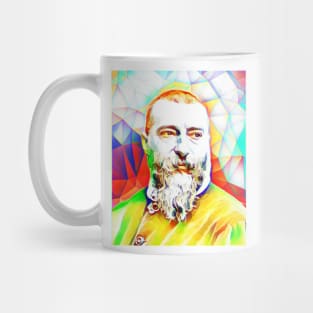 Jean-Baptiste Alphonse Karr Colourful Portrait | Jean-Baptiste Alphonse Karr Artwork 11 Mug